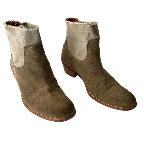 Zadig &‎ Voltaire Beige Suede Teddy Ankle Boot - Picture 1 of 8